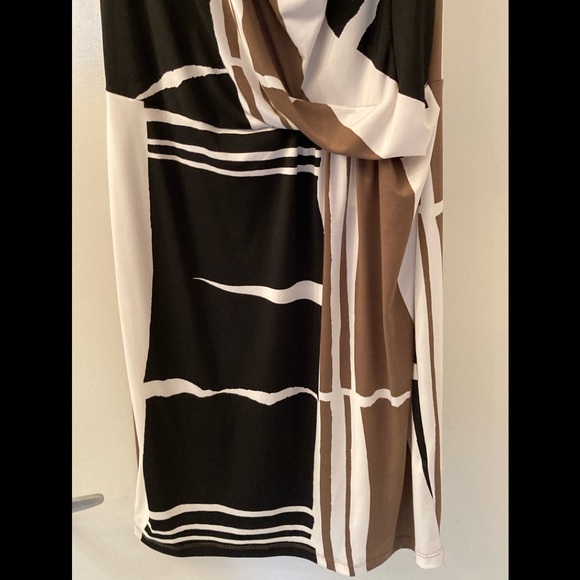 Cowl neck, cotton spandex tank dress - Picture 7 of 8